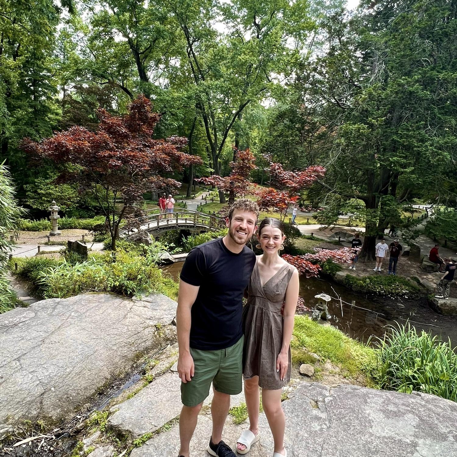 The beautiful Japanese gardens at Maymont Park. June, 2023.