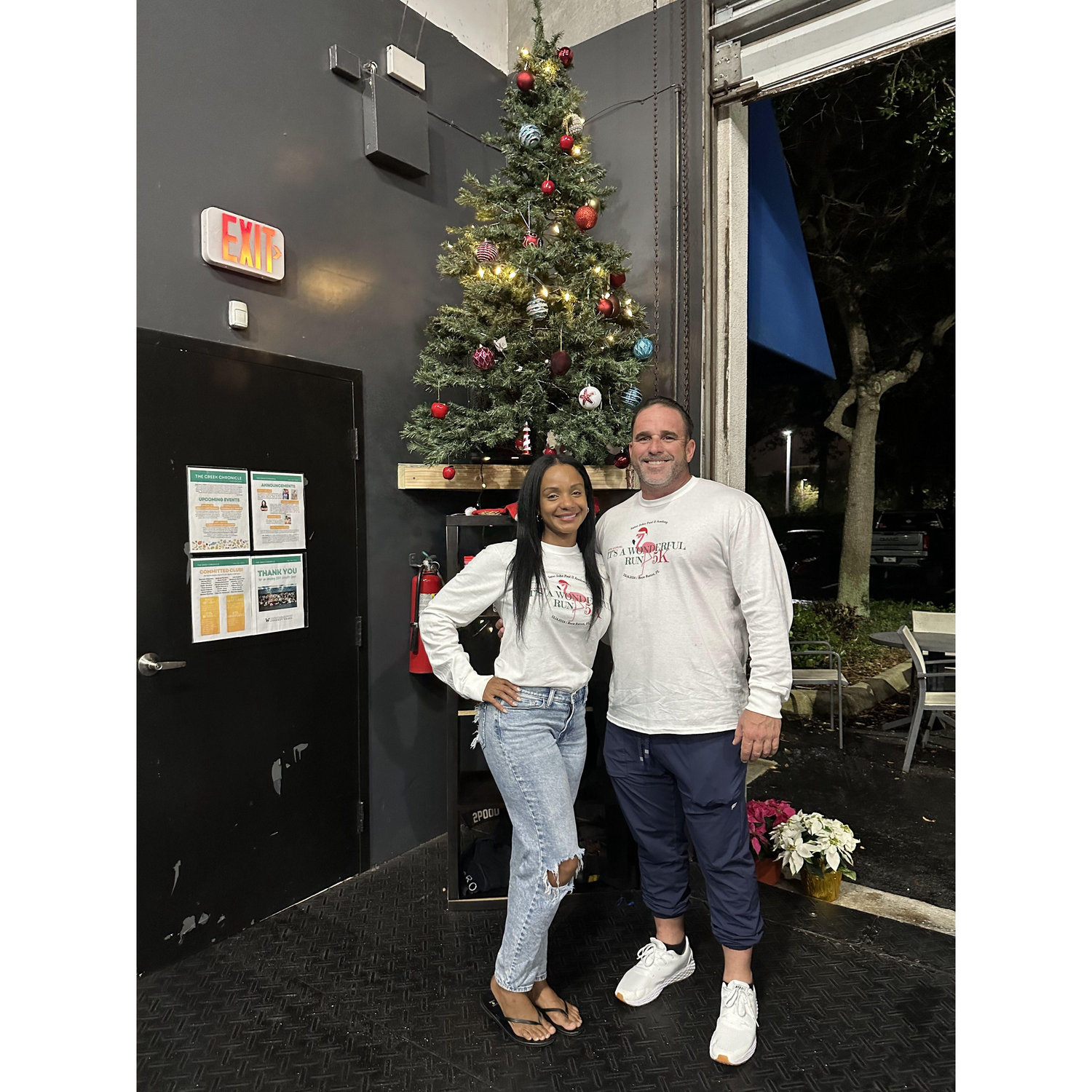 Our first Christmas at Crossfit