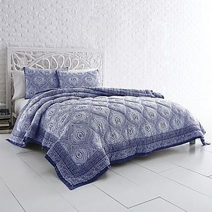 Indigo Full/Queen Quilt Set