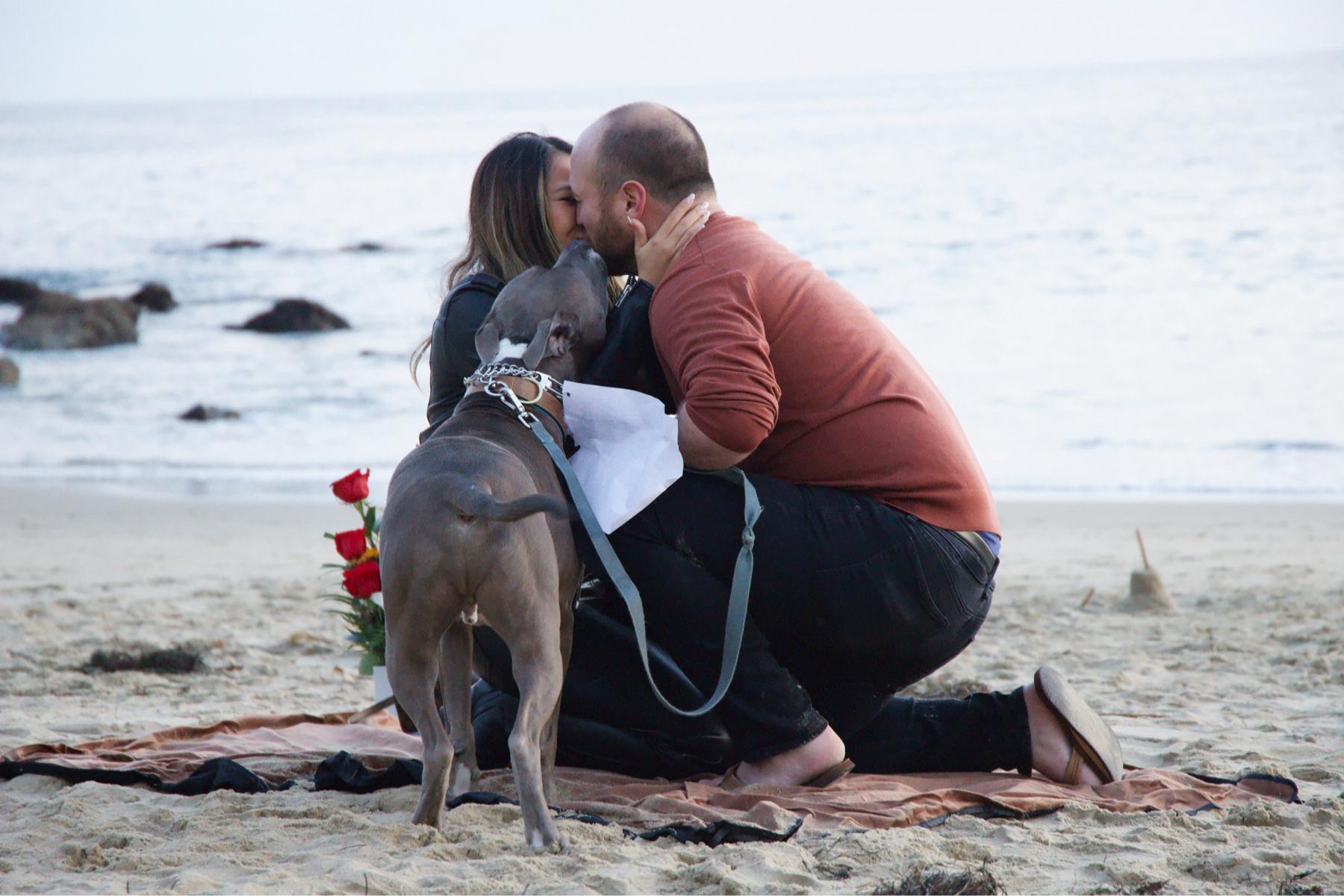 Proposal day -- January 8, 2022.
Corona Del Mar, CA.