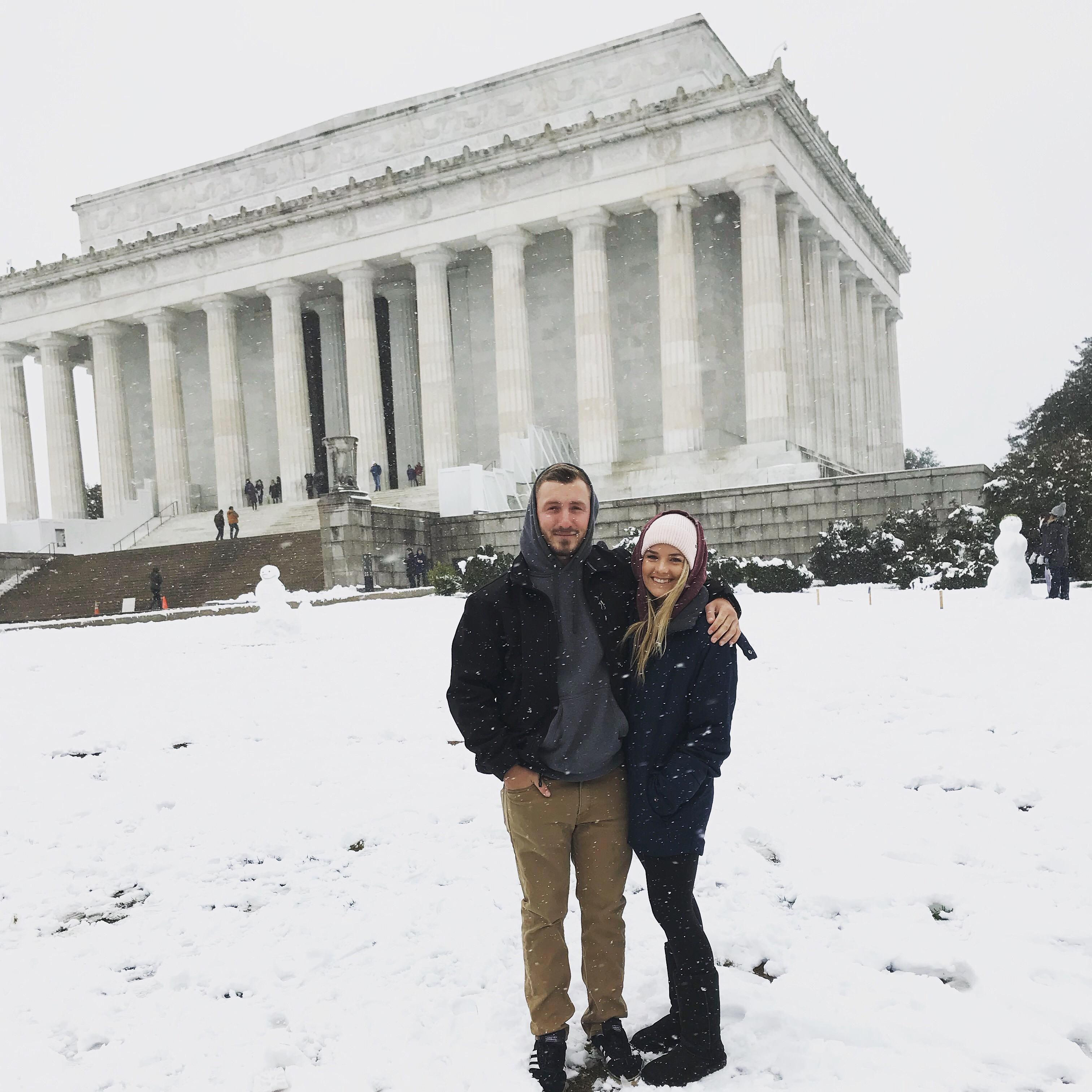 2018 // Last trip to D.C.! Long distance was not fun but, we MADE IT! Fun fact: I made Bradley walk the monuments every time he came to visit me. It was one of my favorite traditions!