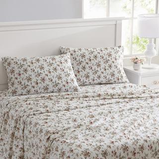 Cotton Flannel 4-Piece Sheet Set