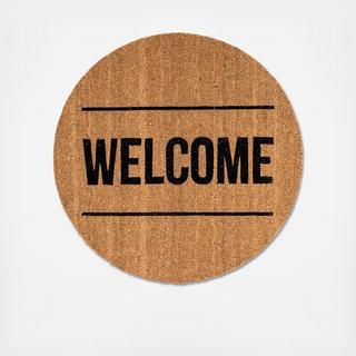 Welcome Round Doormat