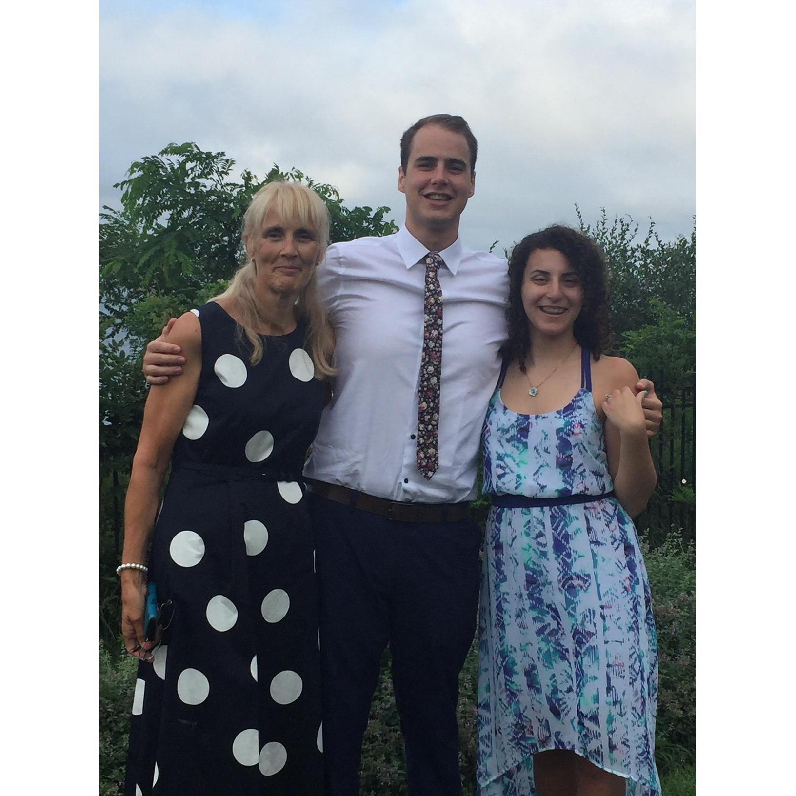 Will's two favorite people together on Long Island to celebrate their engagement!