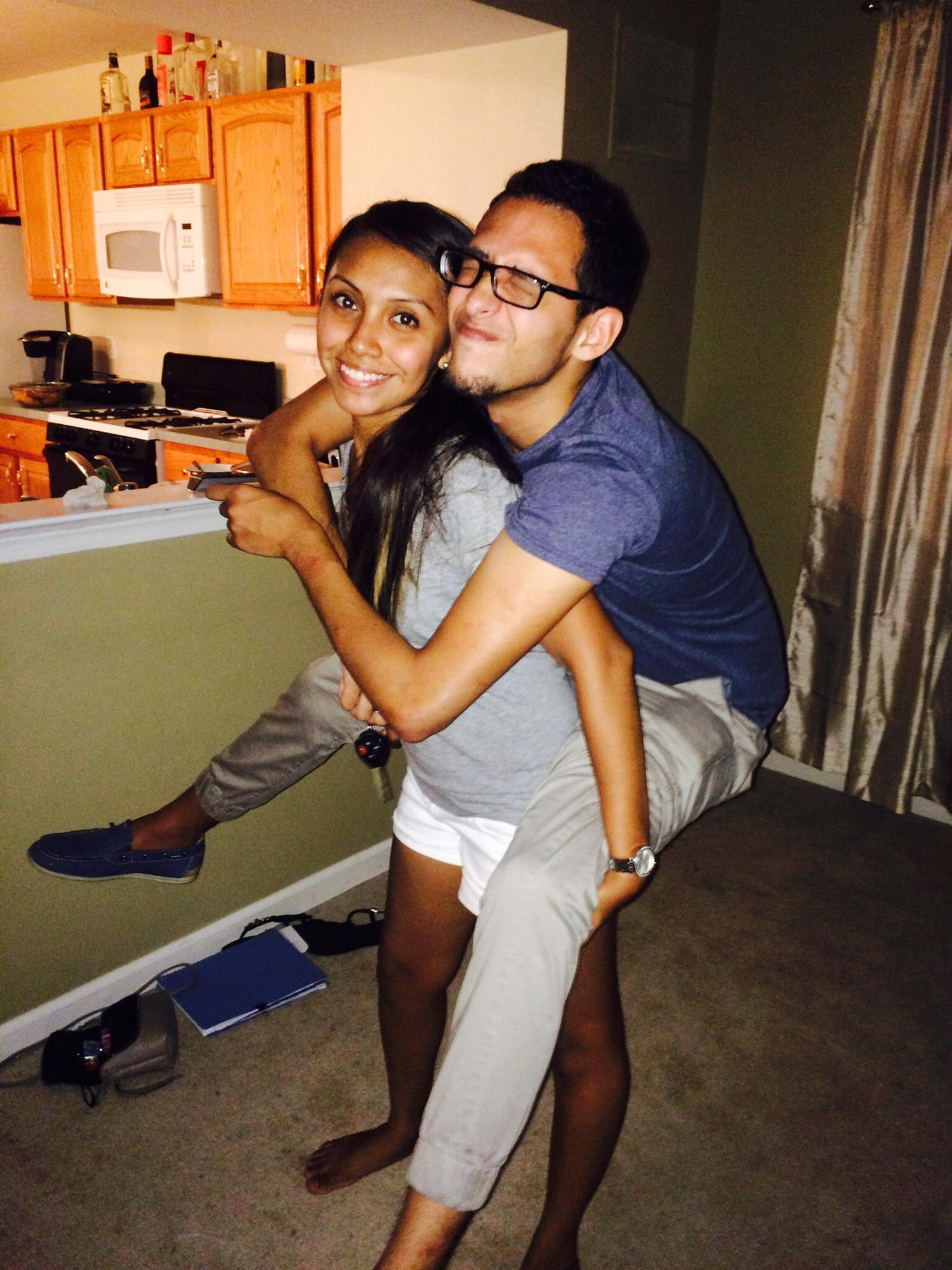 Taken exactly 5 years from our wedding date.
