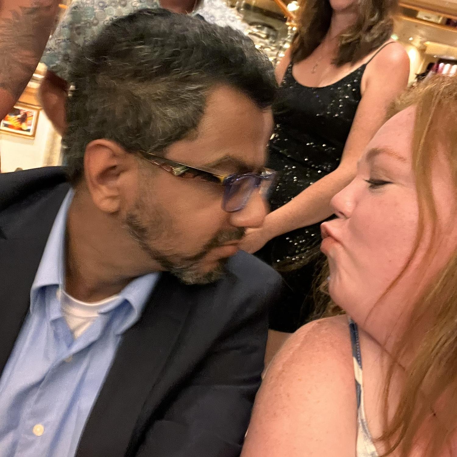 The face I make to Rohit... he normally just stares at me.