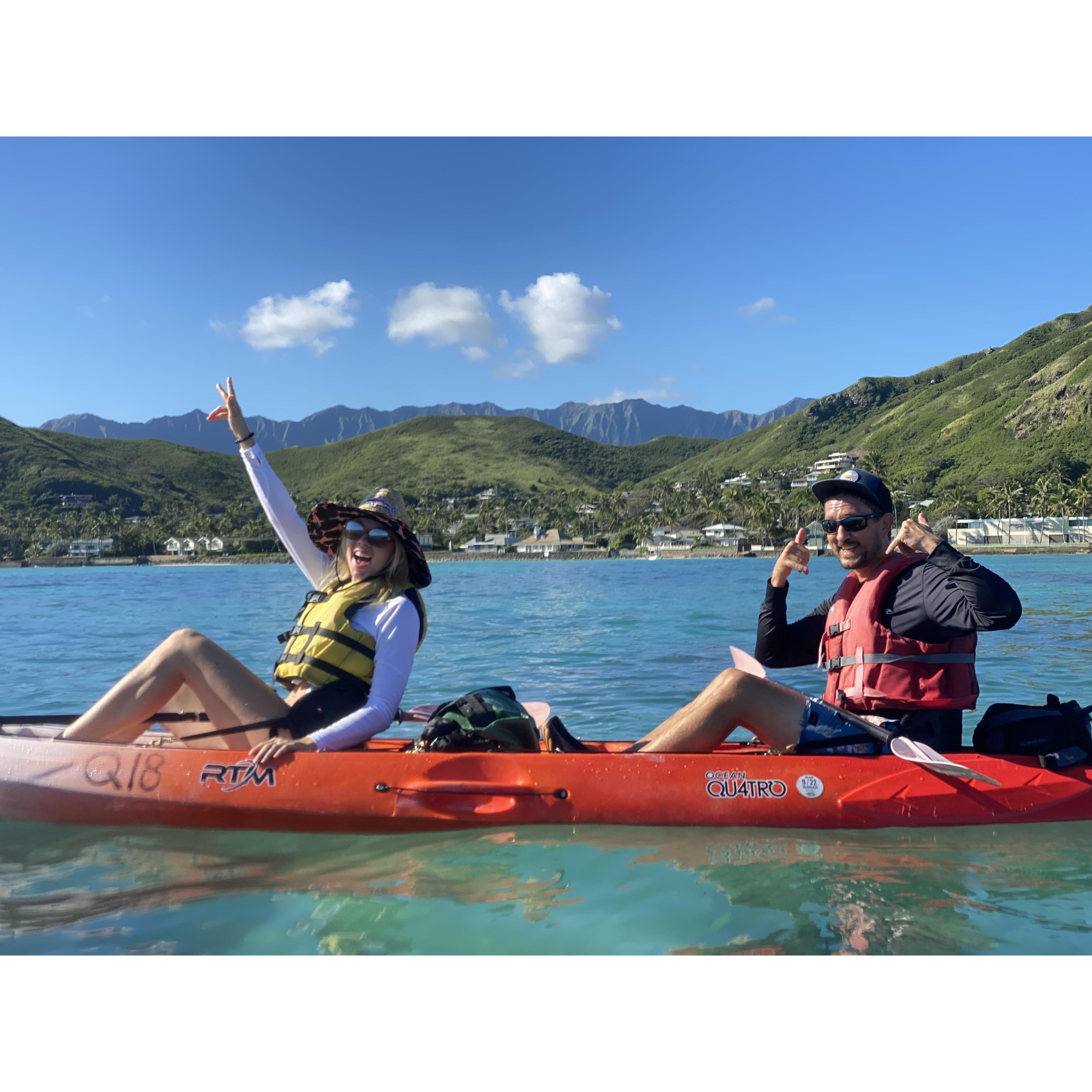 Kayaking to the Mokes
Kailua, HI February 2022
