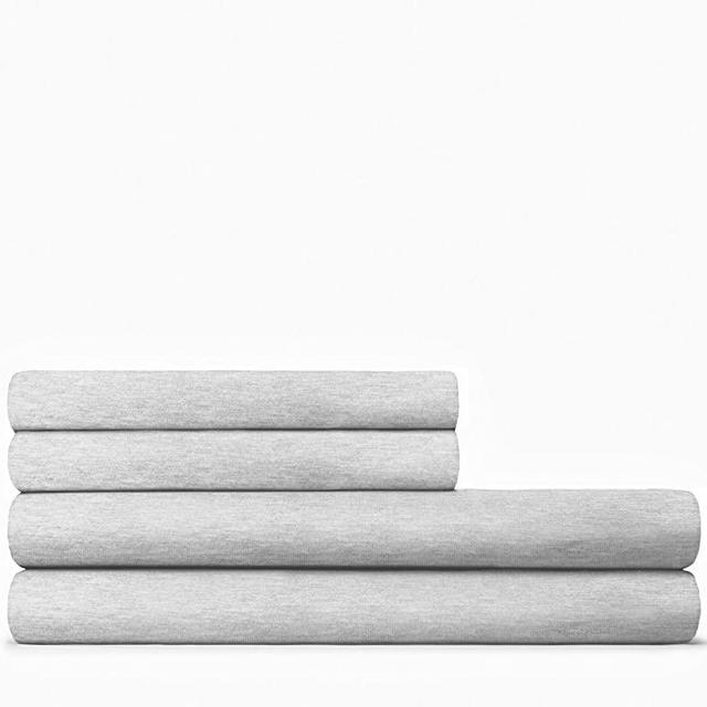 Calvin Klein Home Modern Cotton Body, Queen Fitted Sheet, Grey