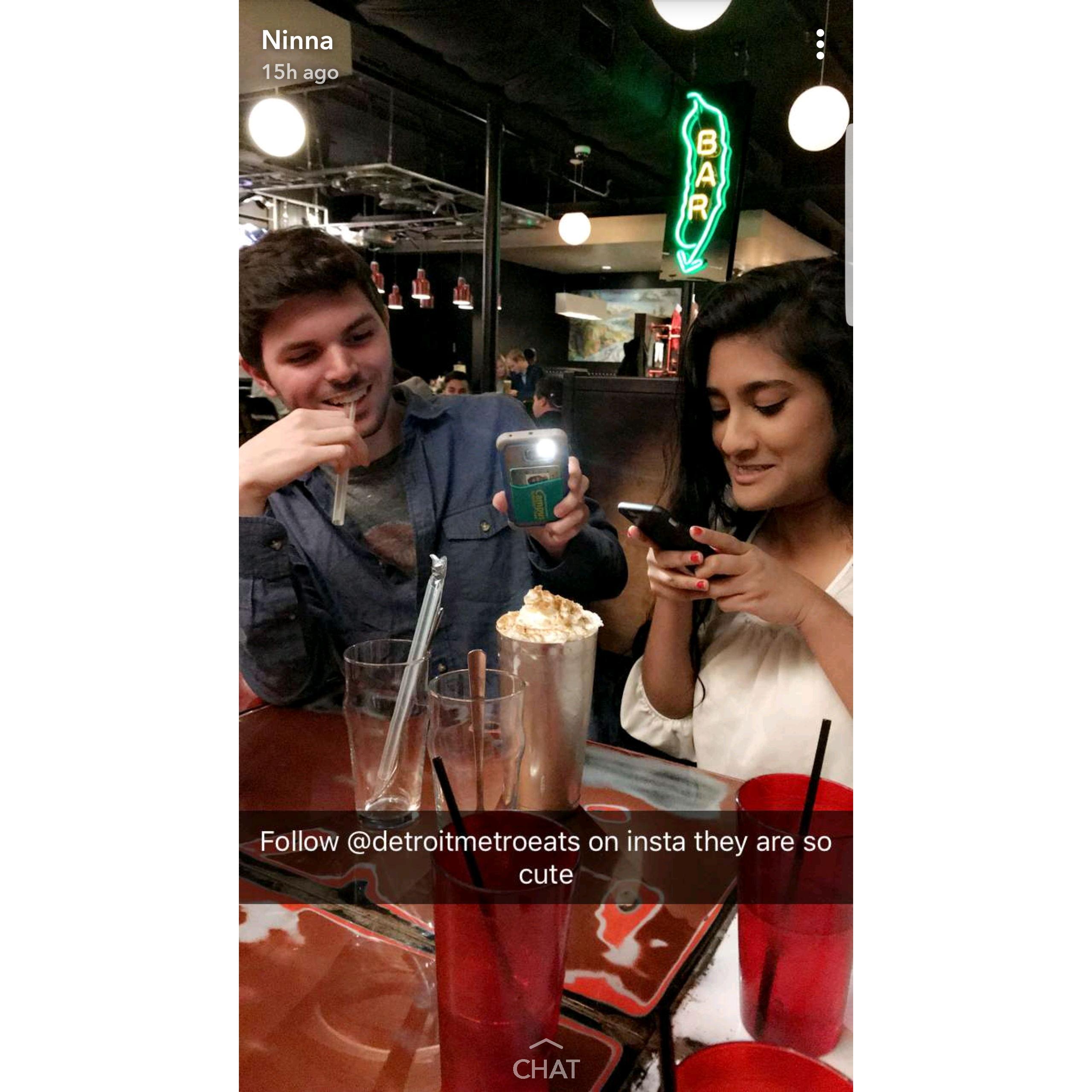 Started our food Instagram, Sept. 2017