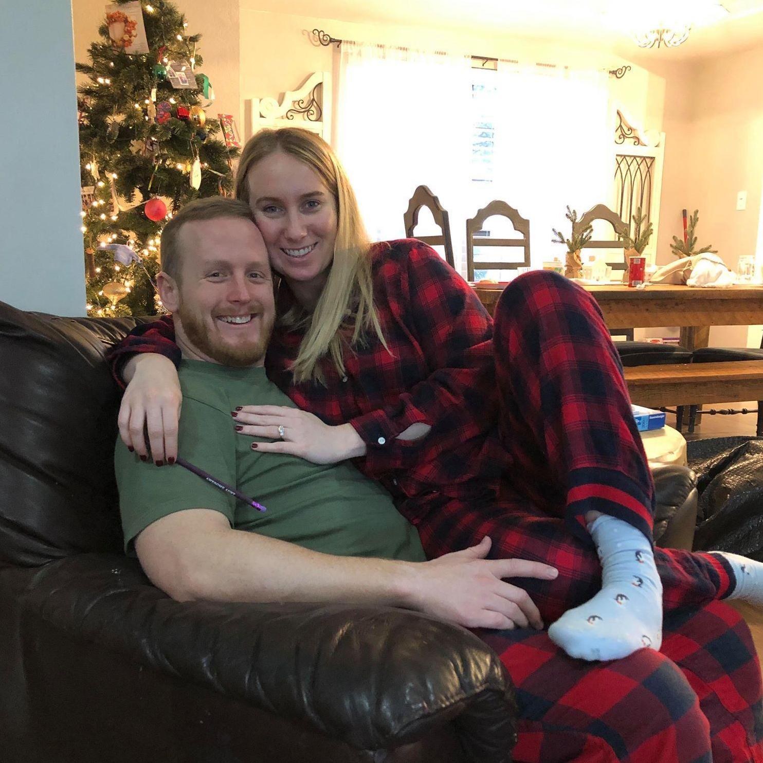 First Christmas together, and for those who know Penny know that she loses her mind over Christmas.