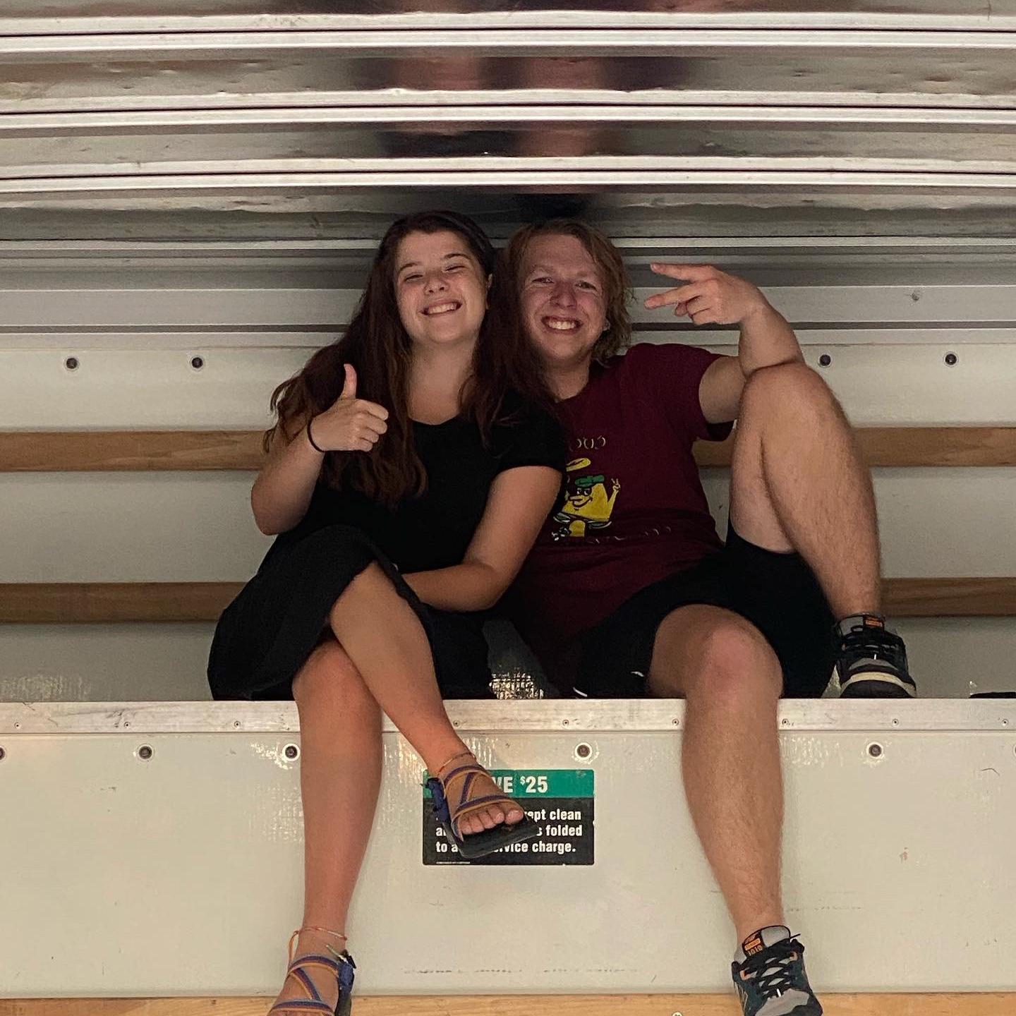 the day we moved into our apartment! july 2024