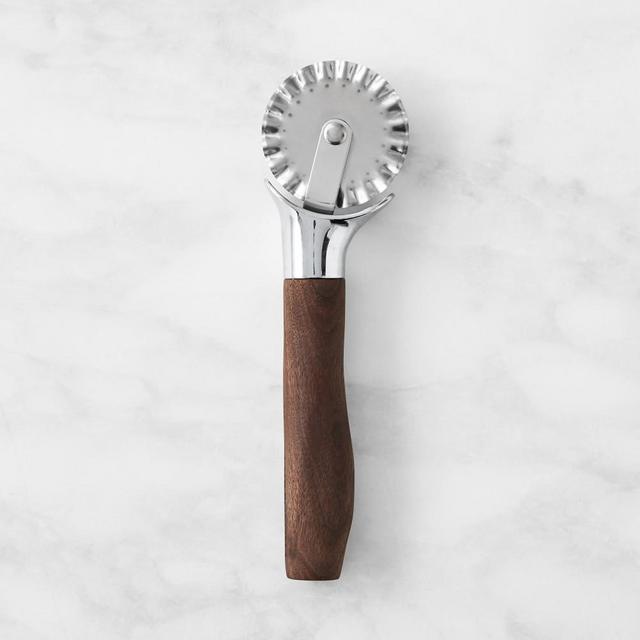 Williams Sonoma Walnut Fluted Pastry Cutter
