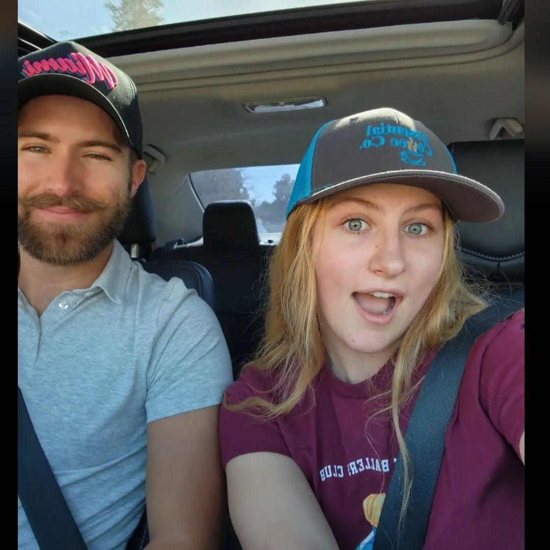 Our first photo together