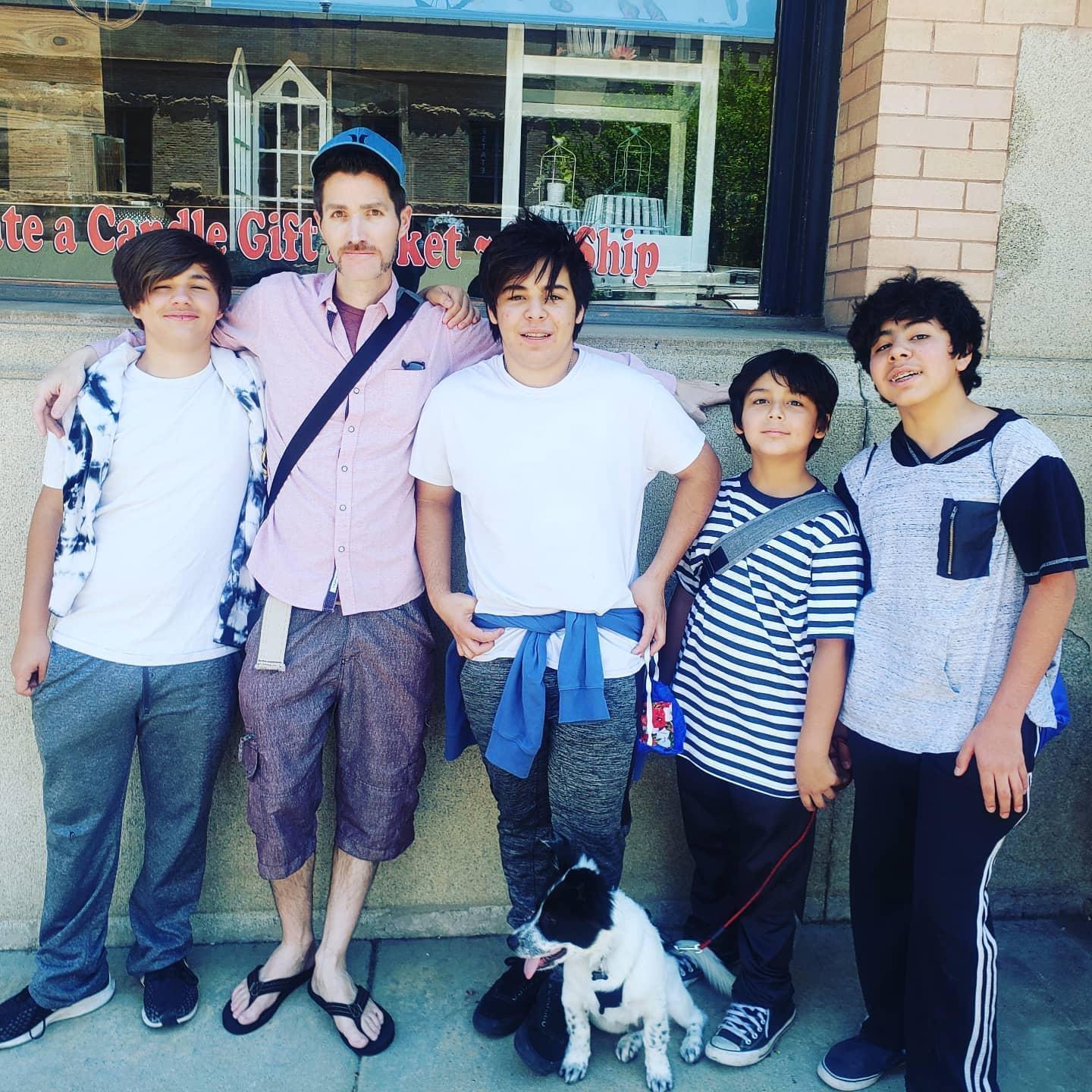 I thank GOD that my children have such a strong role model in our home. Eric is the coolest most patient father!