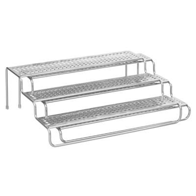 InterDesign Expandable Kitchen Drawer Organizer Stainless Steel