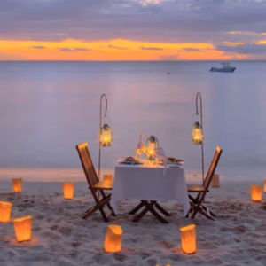 Beachfront Dinner