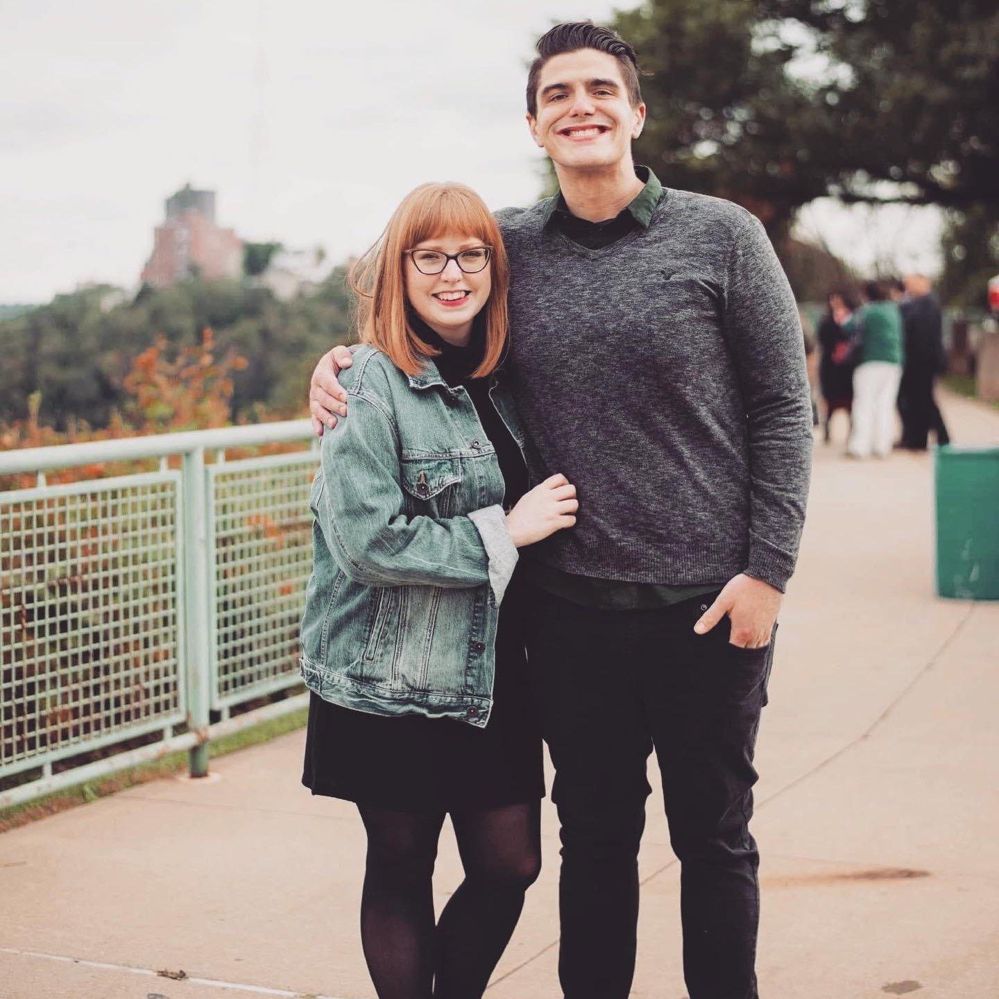 At a friend’s wedding in November 2018.