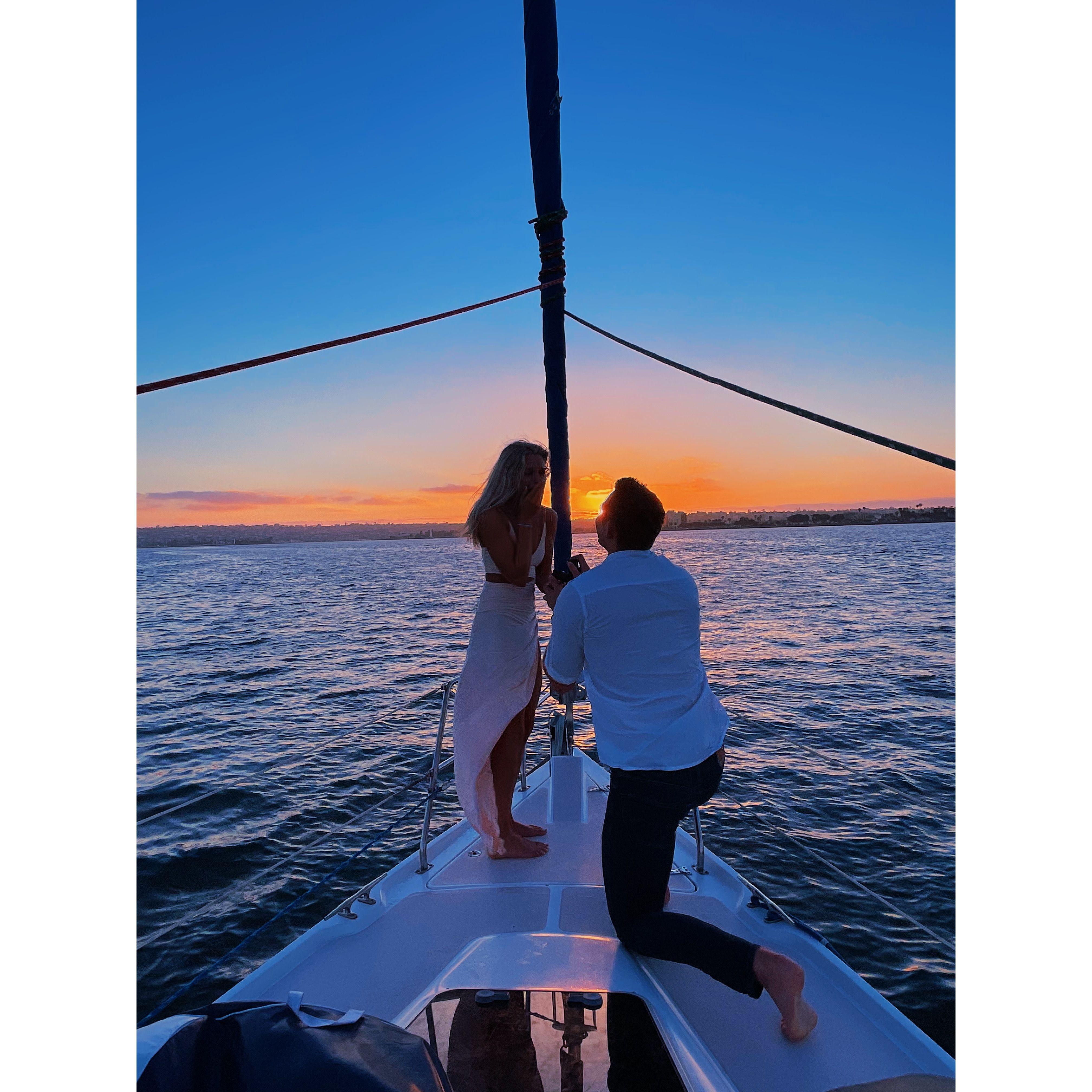 Sunset "I Do"