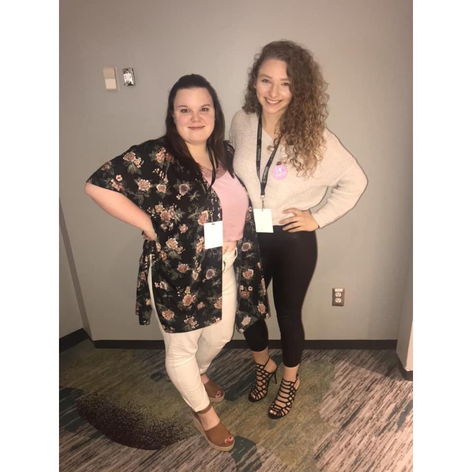 Besties on a trip to Detroit together! Meadow and Ashley share a passion for travel!