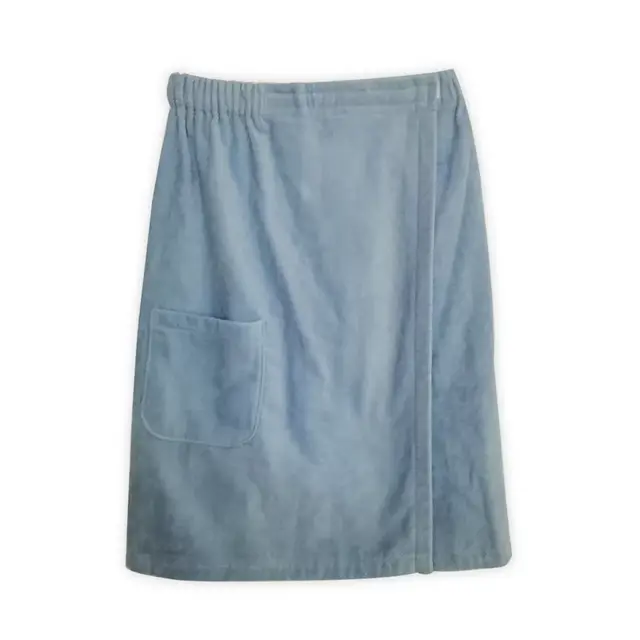 Wild Sage Towel Wrap in Blue Fog