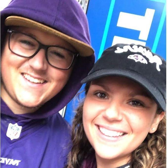 -the first (of many) Raven's games together-