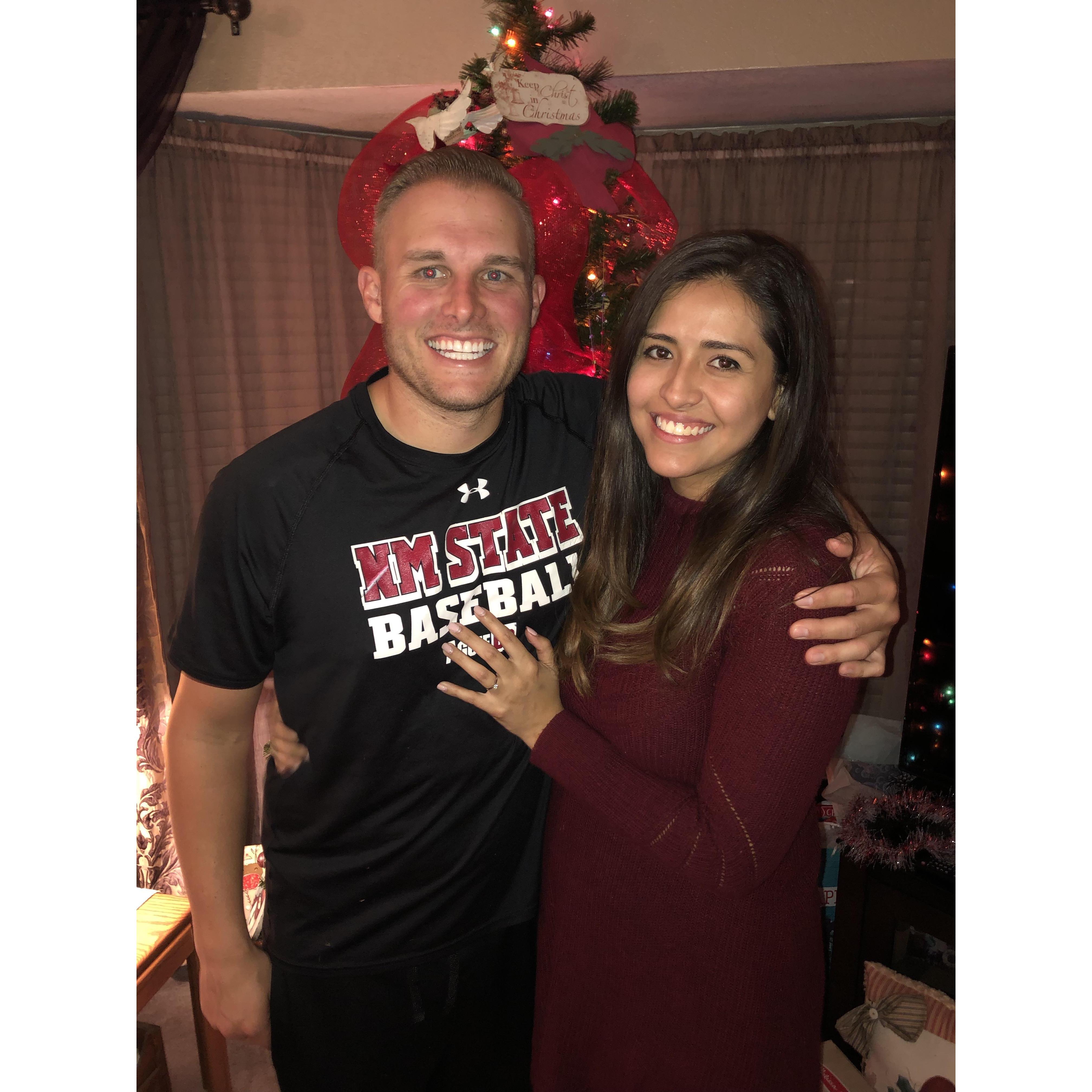 We spent Thanksgiving surrounded by both of our families.