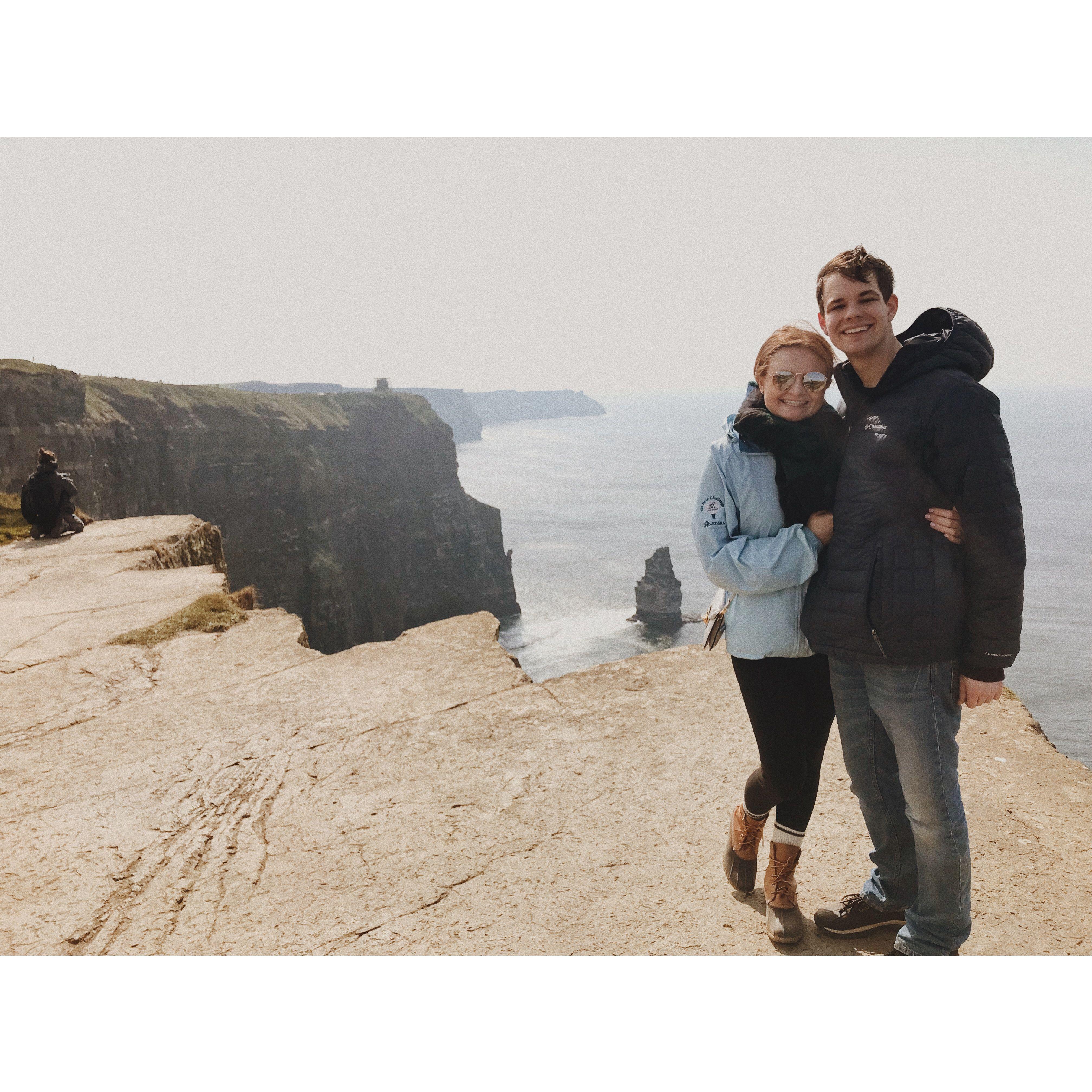 Ireland with Jeff's family, 2019