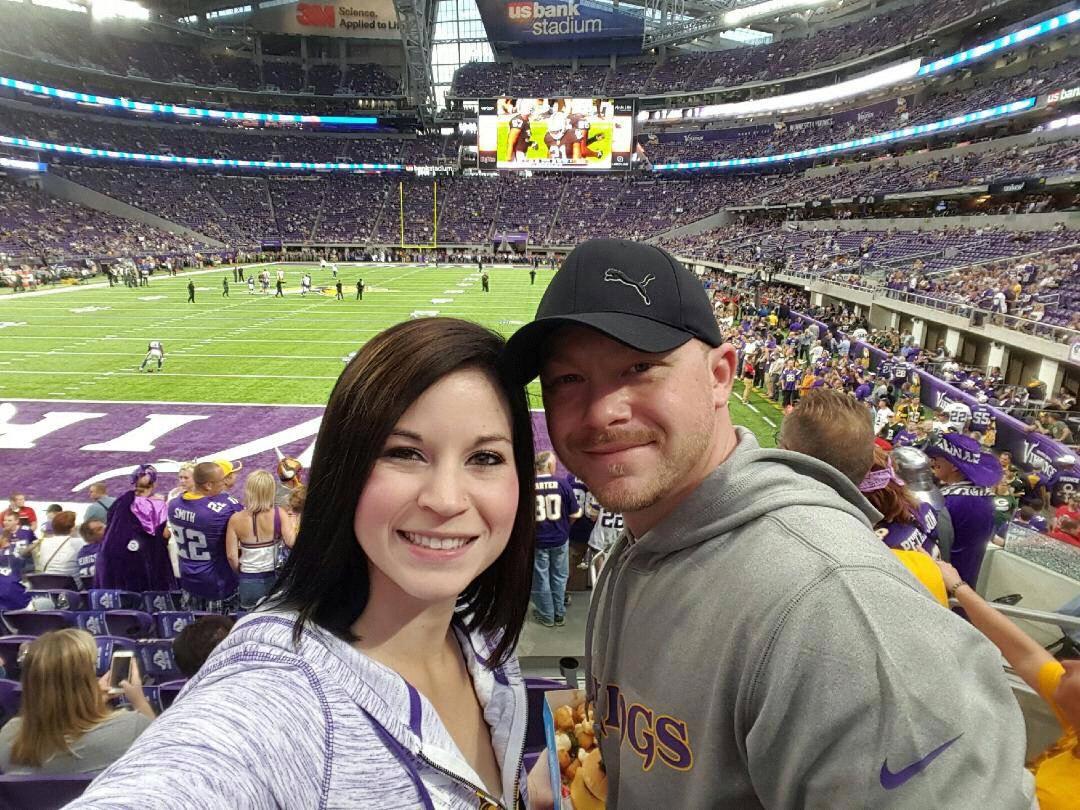 Inaugural game at the U.S Bank Stadium 2016