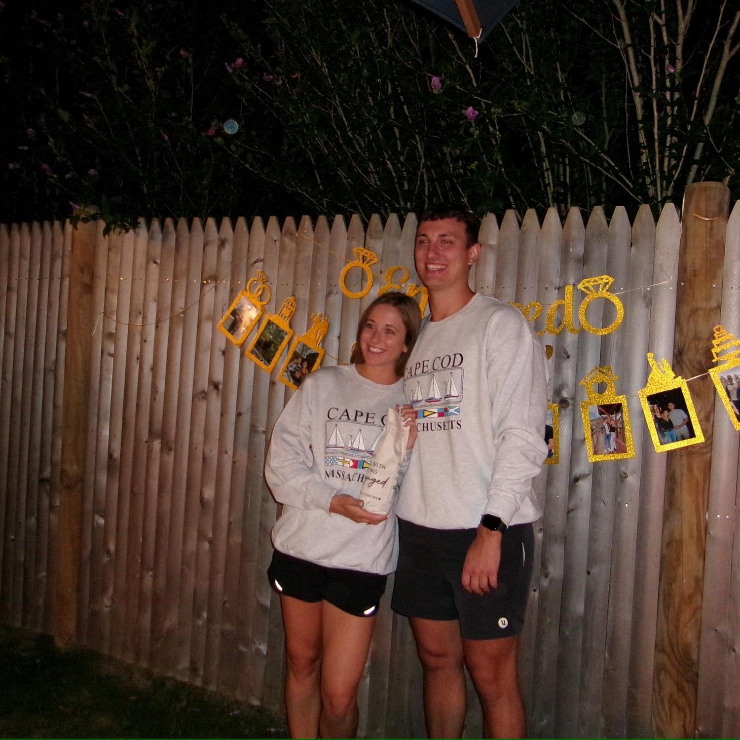 So much love celebrating our engagement