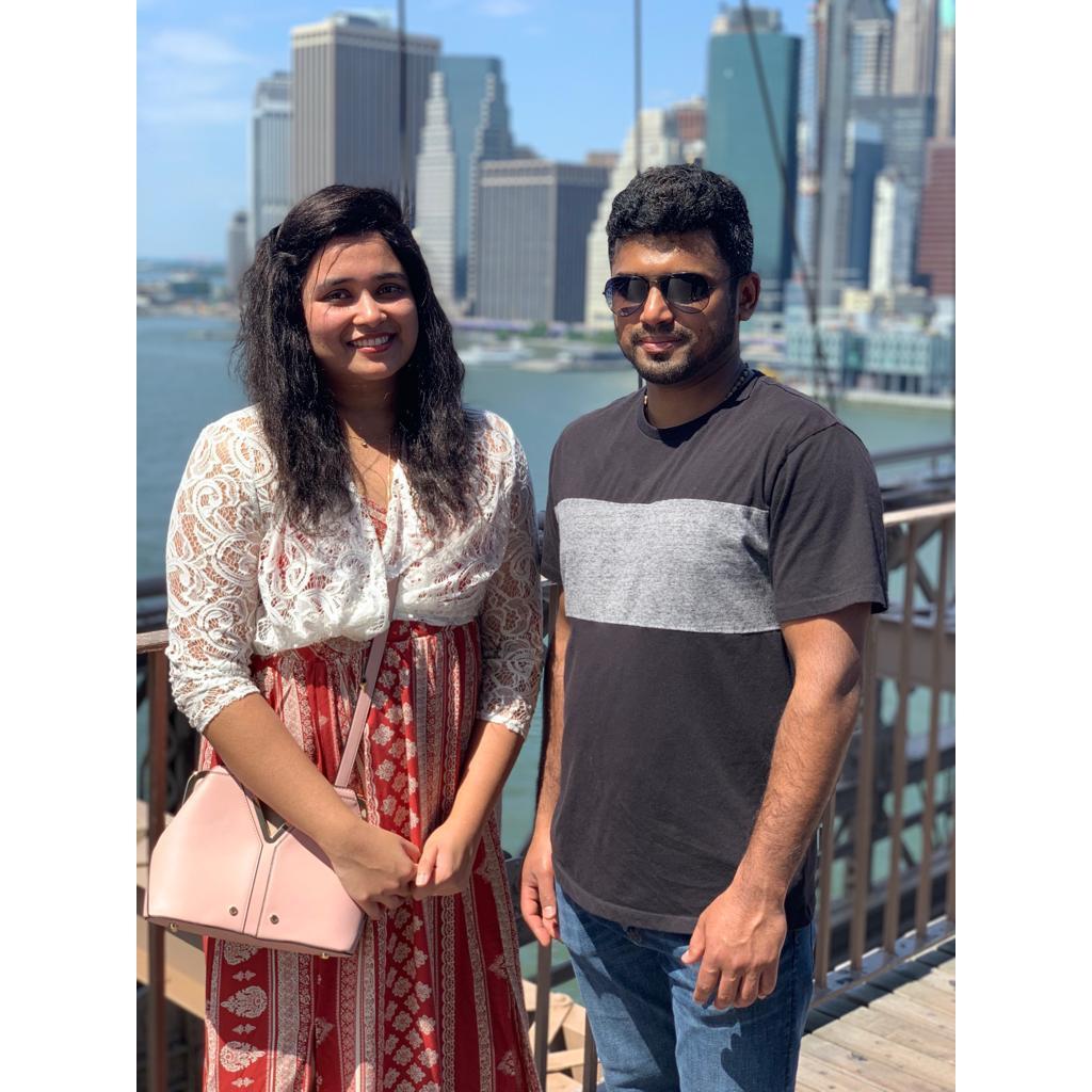 We first met at Brooklyn Bridge.