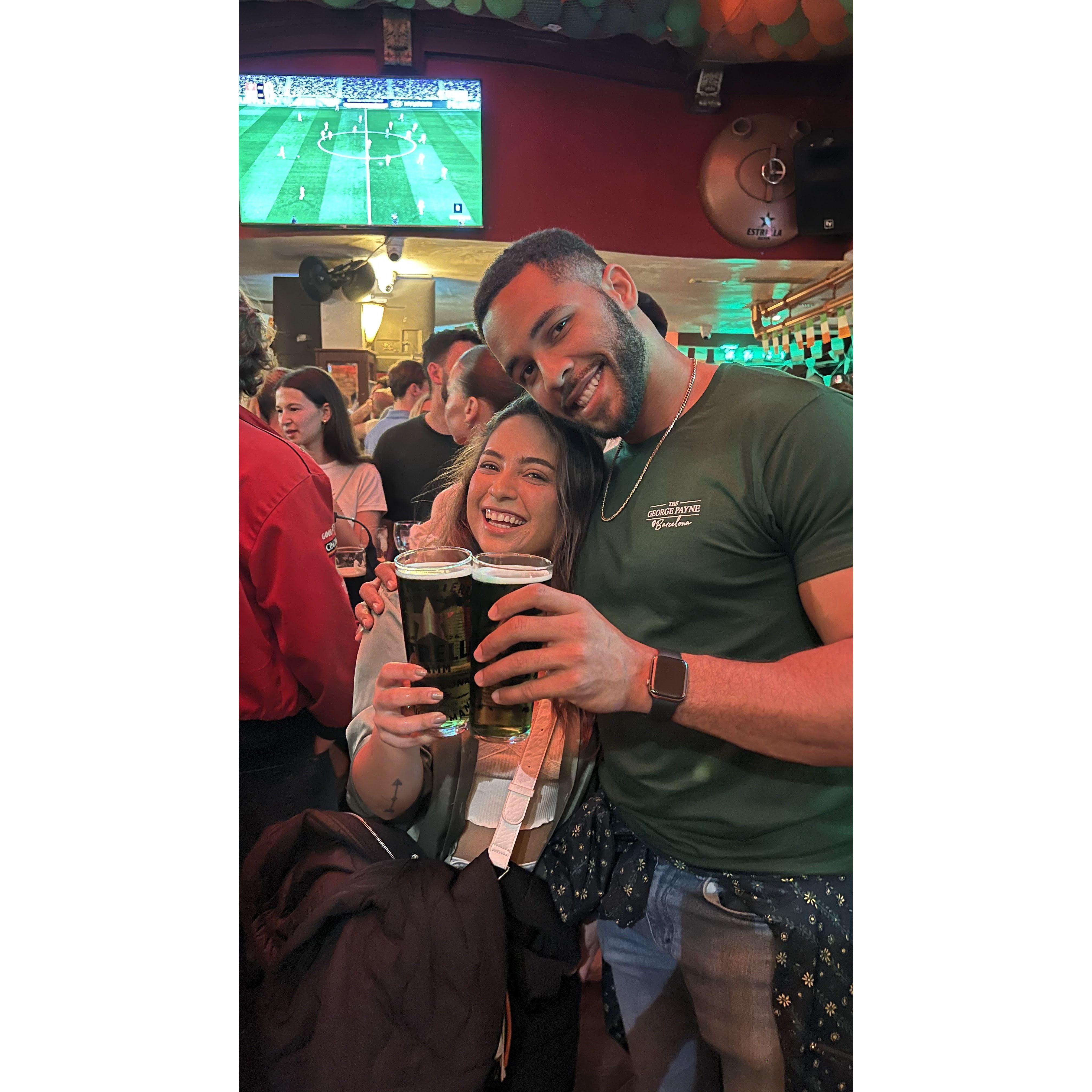 Haley took Bradley to Barcelona to visit Dani, her best friend. They had the BEST food, the best company, and the best times visiting.