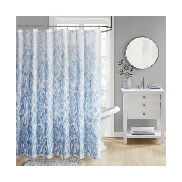Décor Studio Jordan Ombré Teardrop 72" x 72" Shower Curtain