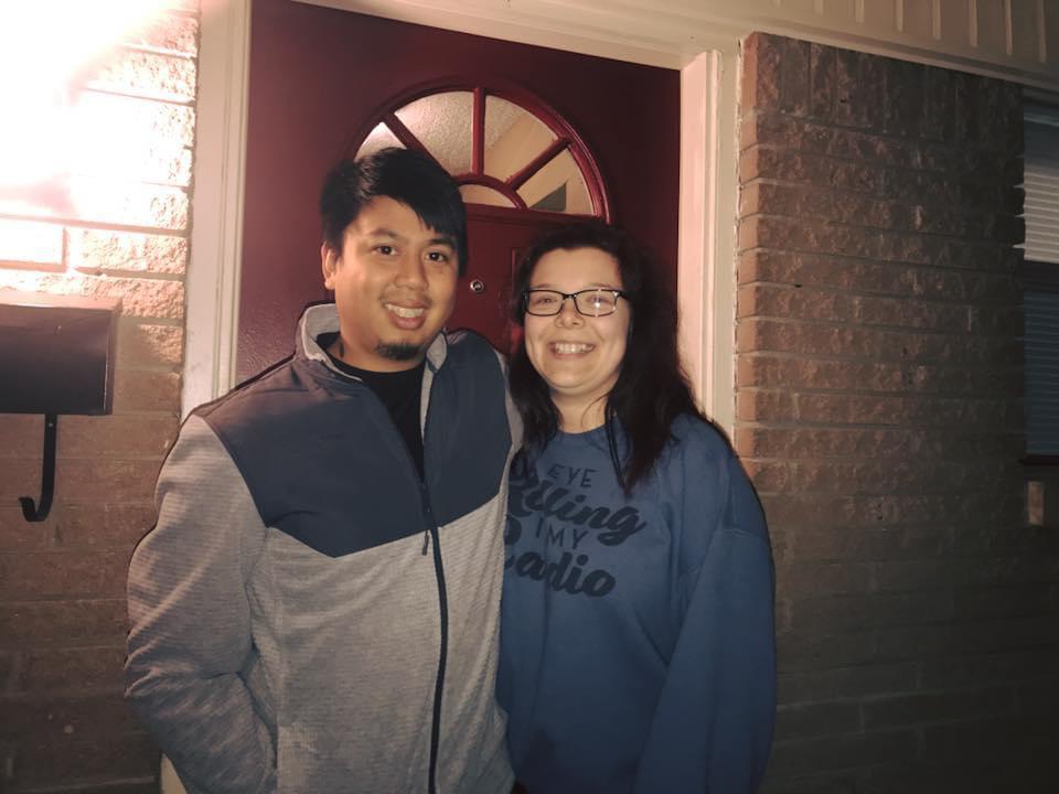 We move in together! Our rental home in December 2017