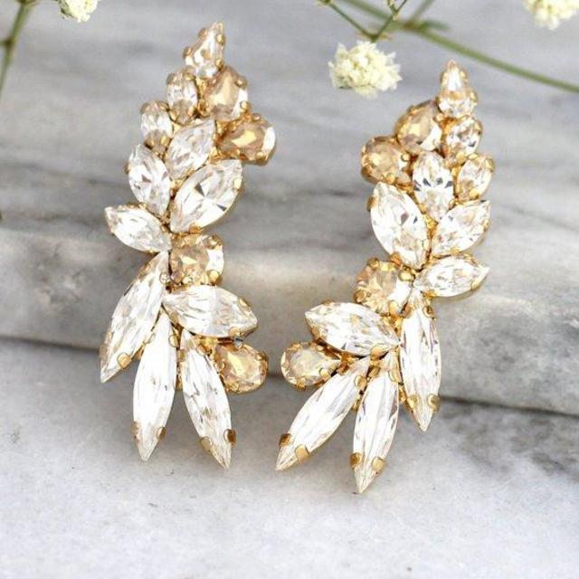 Swarovski Ear Cuff earrings