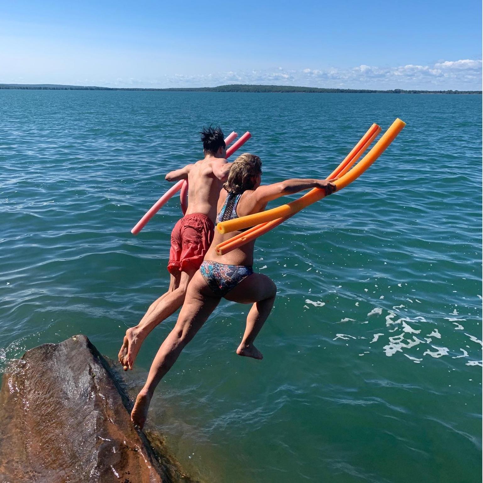Lake Superior, Cornucopia, WI, Fall 2020.
