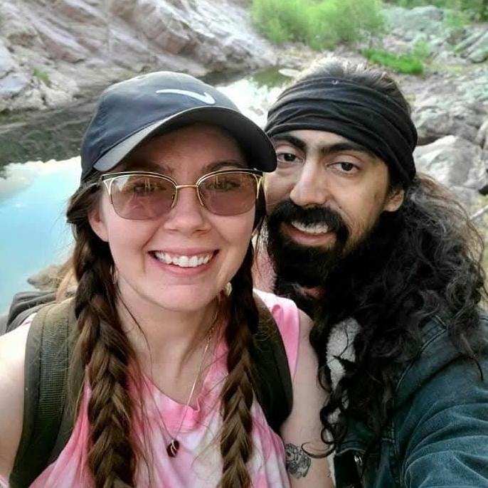 Hiking the Christopher Creek trail in Payson, AZ.