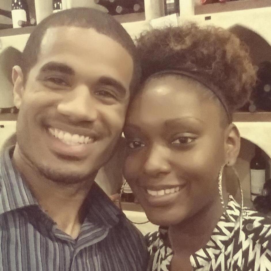One of our first dates Wine Tasting