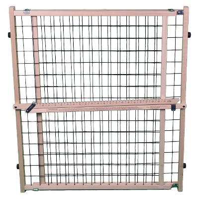 MyPet Extra Wide Wire Mesh Dog Gate - 29.5"-50 - Brown