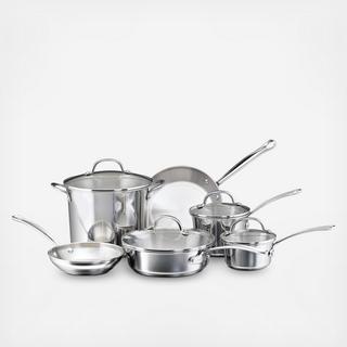 Millennium Stainless Cookware Set, 10-Piece