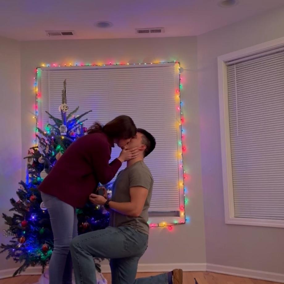 Francis secretly recorded the proposal — here are a few of our favorite stills from the video! The Answer.