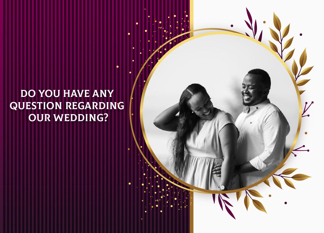 The Wedding Website of Gaby Mignone Mucyo and Passy Irankunda