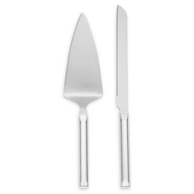 kate spade new york Key Court™ 2-Piece Cake Knife and Server Set