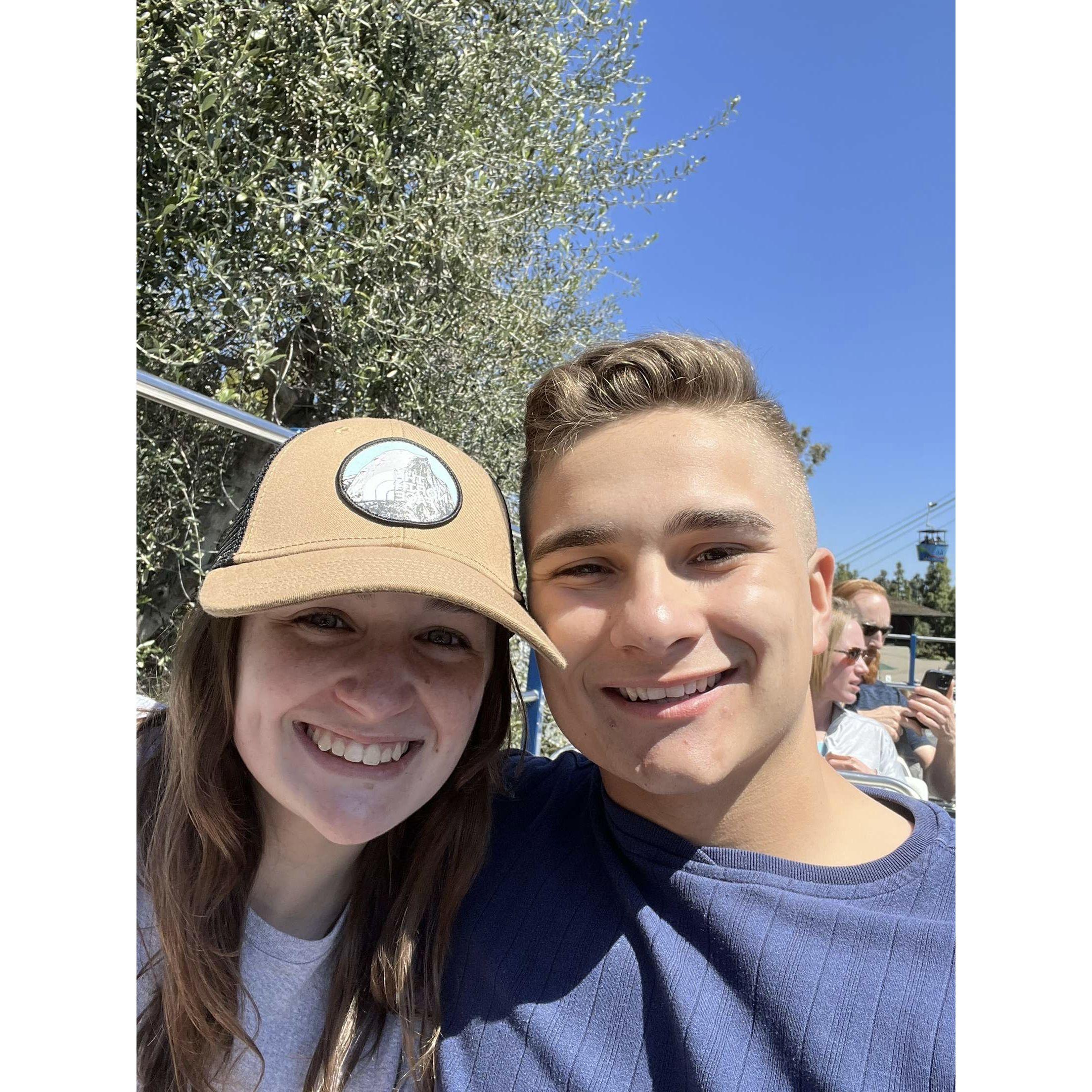 This was the day we went to the San Diego Zoo with my family. It was a lot colder than we expected and it did not have the best smell... But it was great seeing the animals!