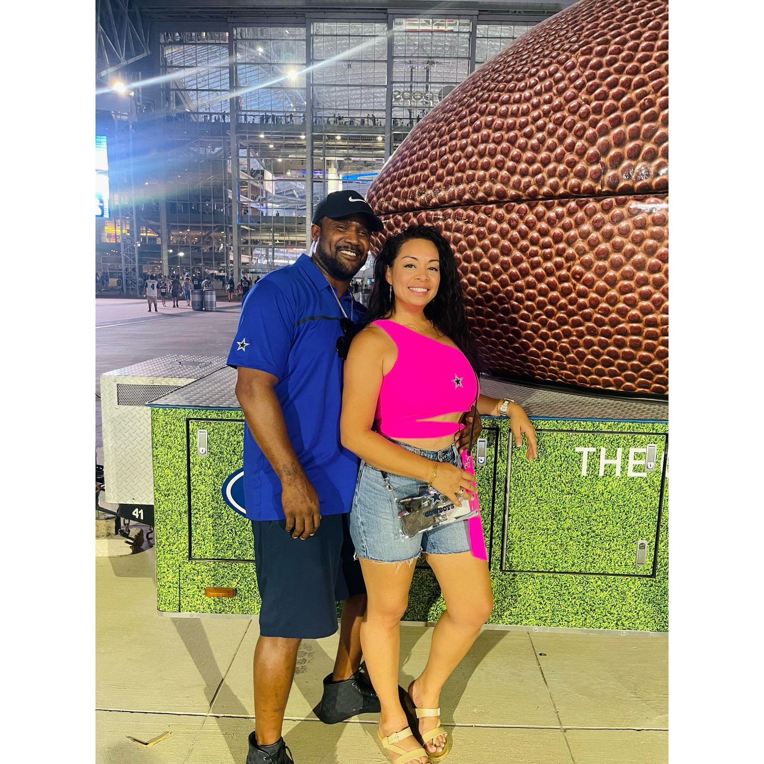 First Cowboys game at AT&T Center.