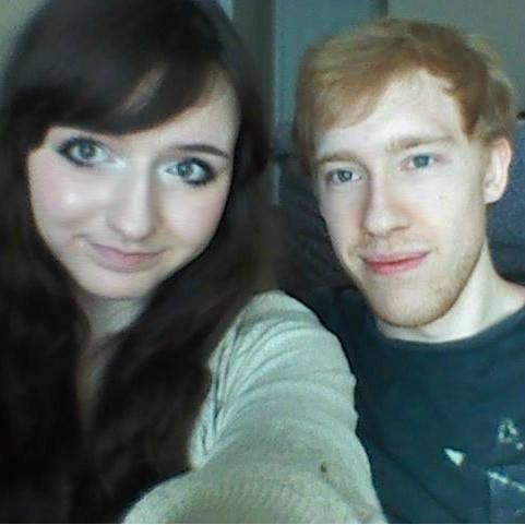 Our very first photo together