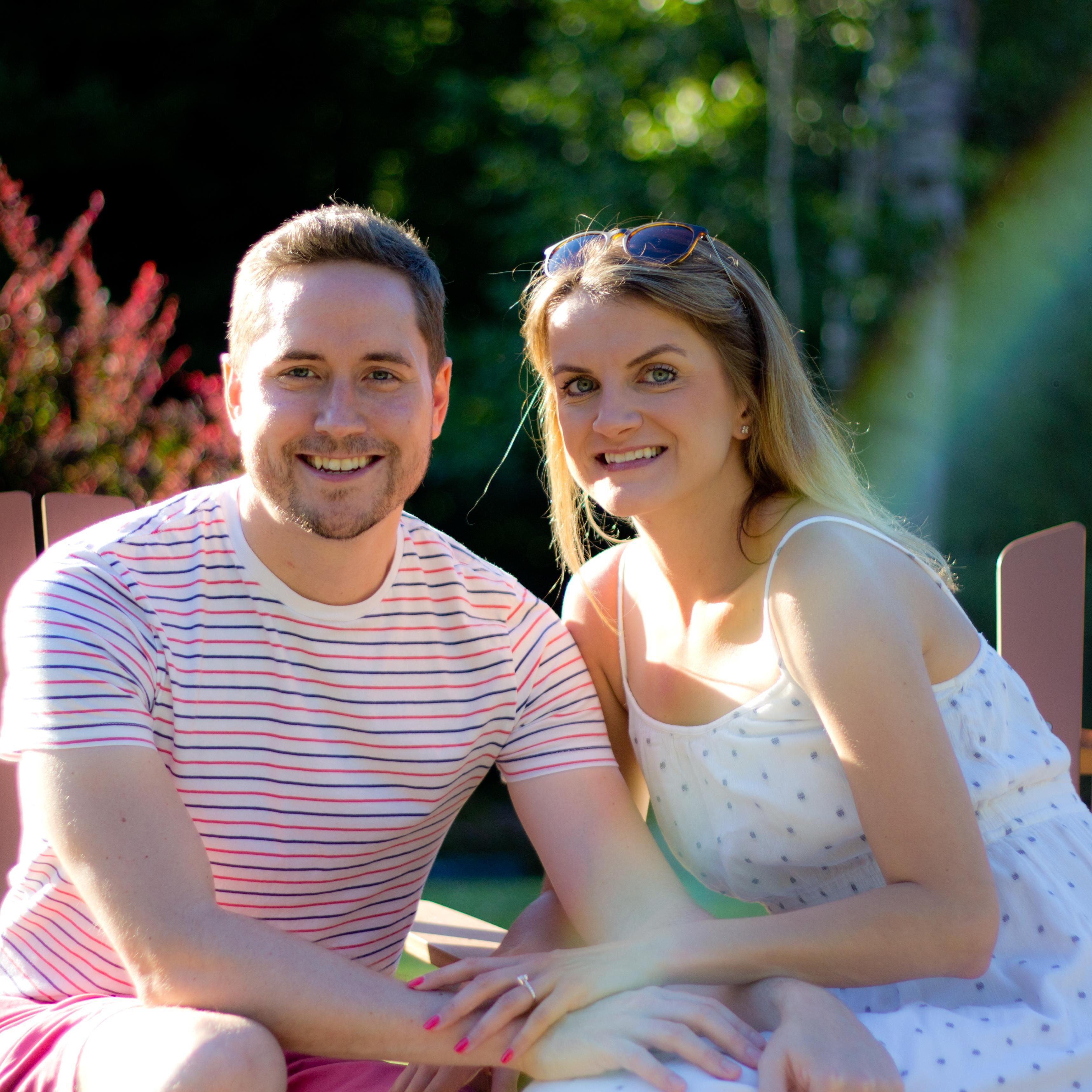 Our unofficial engagement photos from the day Adam proposed.