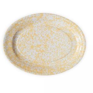 Splatter Oval Platter