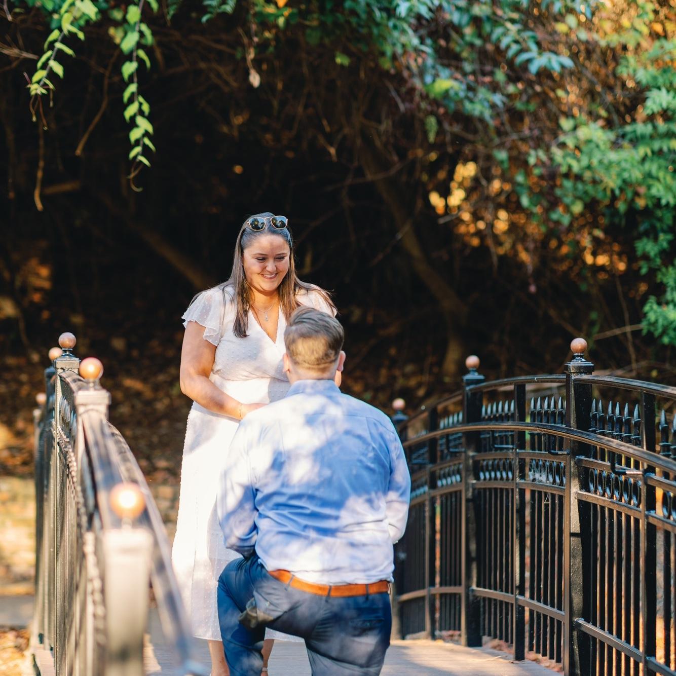 November 2023- Treston proposes to Rachel in Tuscaloosa, AL where they first met.