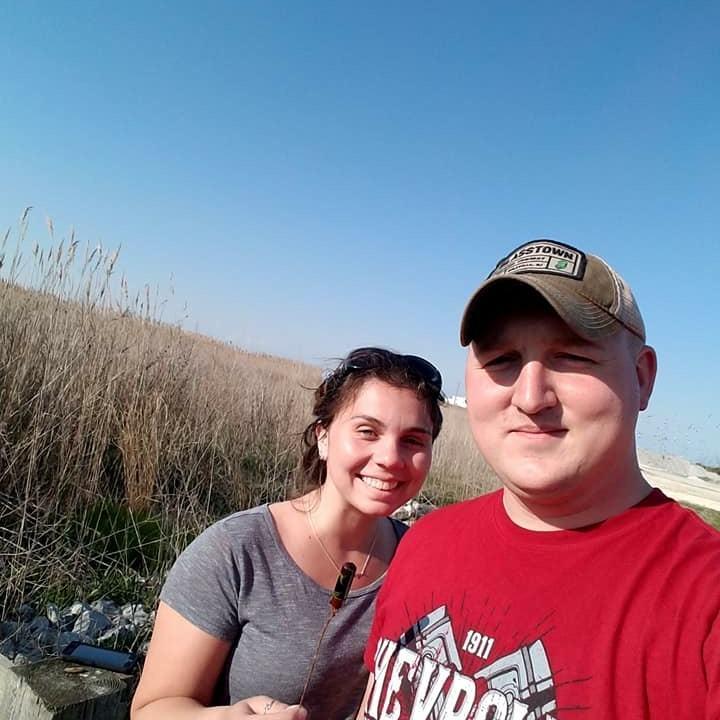 Geocaching!  Our first micro find