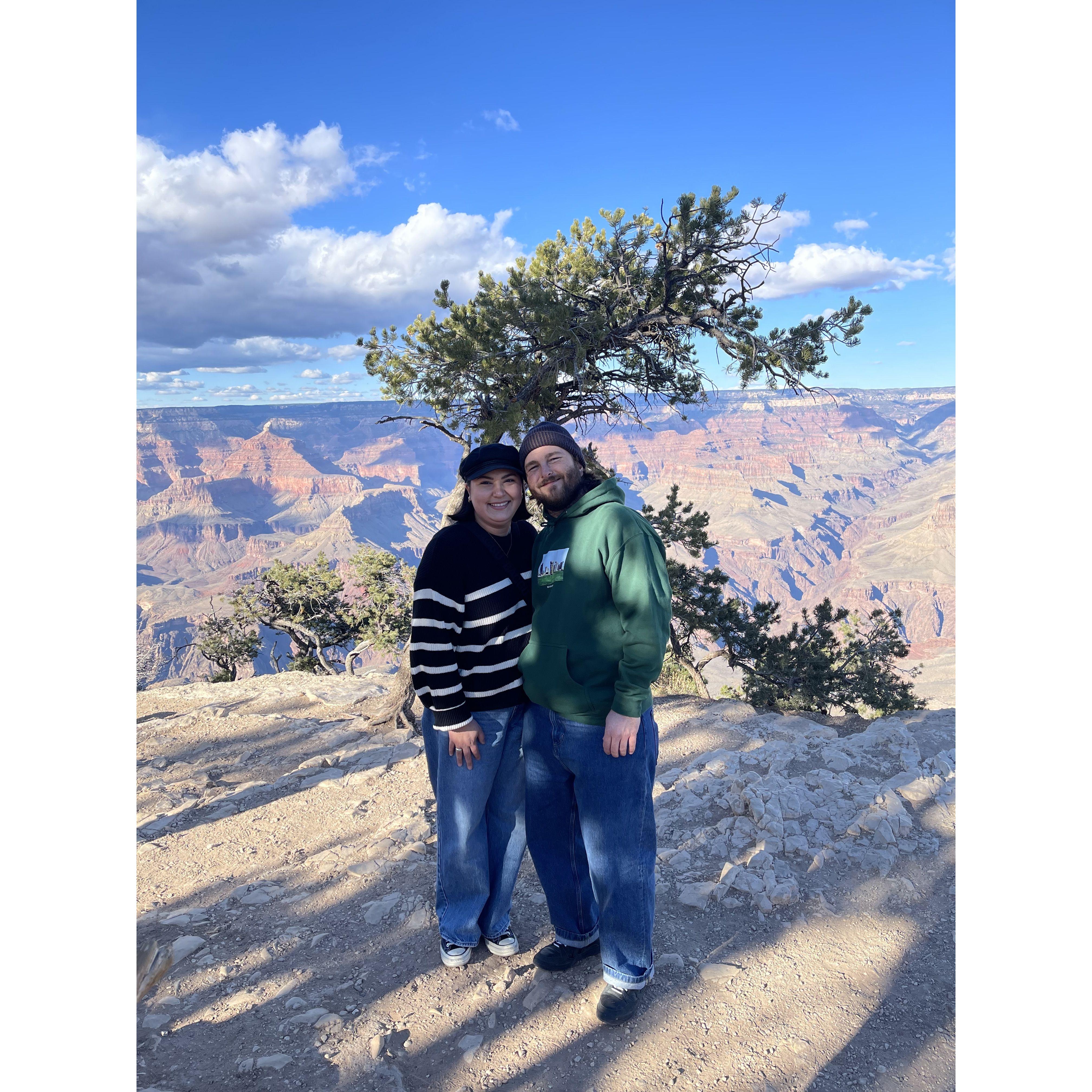 2023 - Terese's first trip to the Grand Canyon